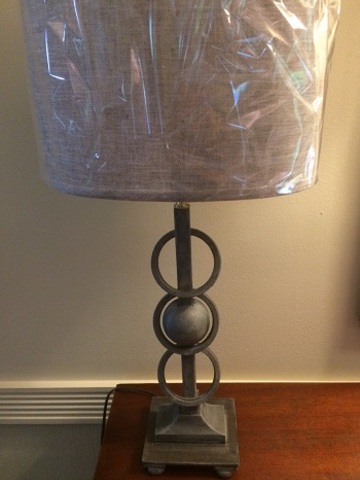 Castleberry lamp 24.5h old world gray   web